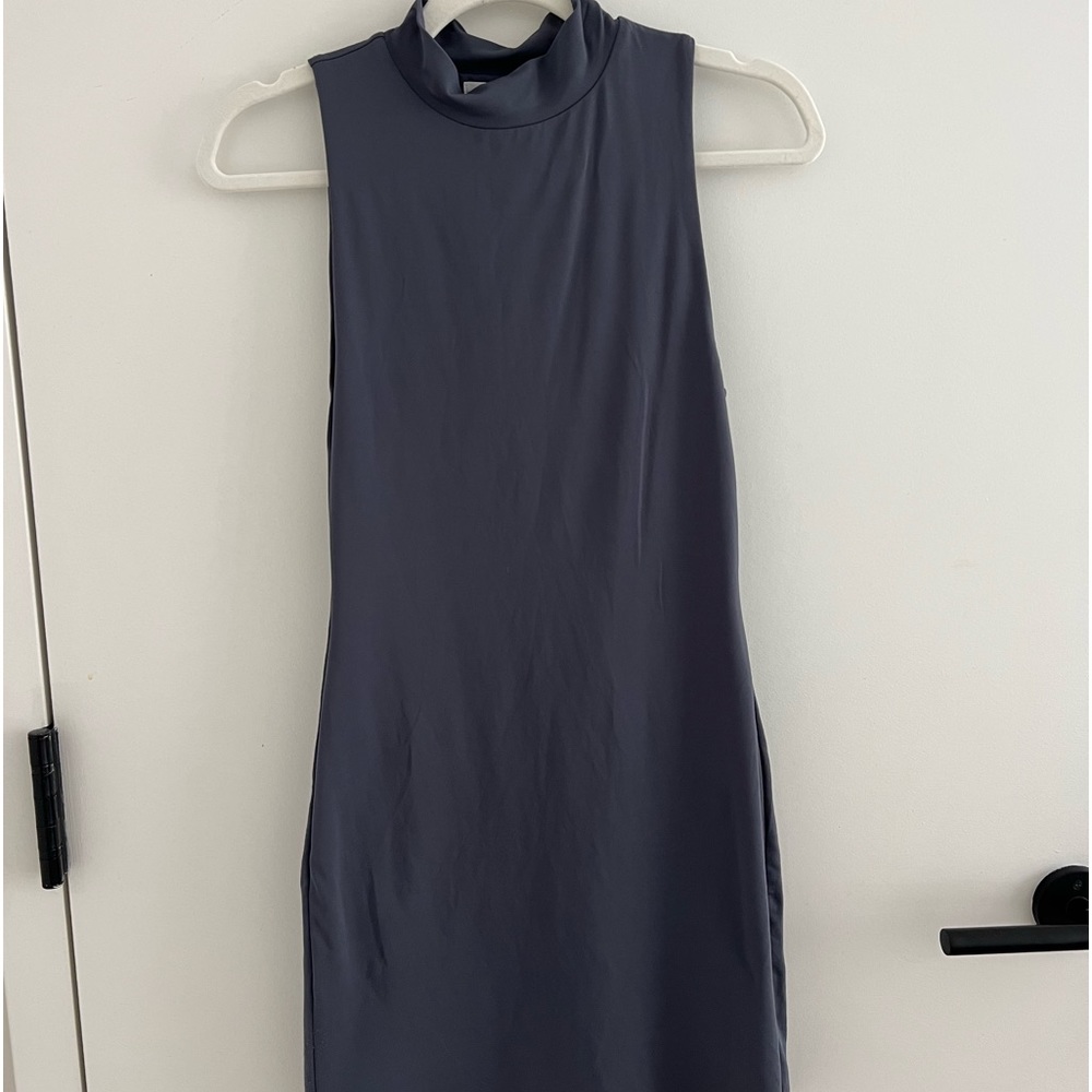 Aritzia Babaton Contour Mockneck Mini Dress